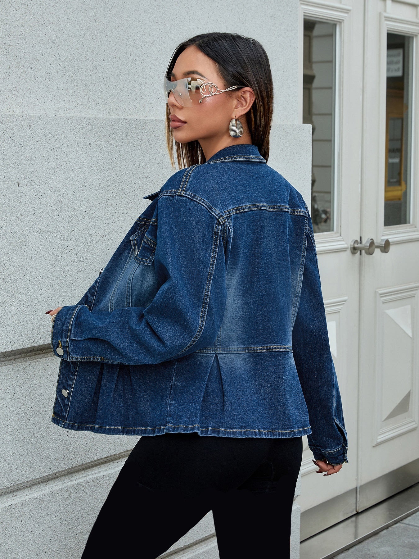 Veste Courte en Denim