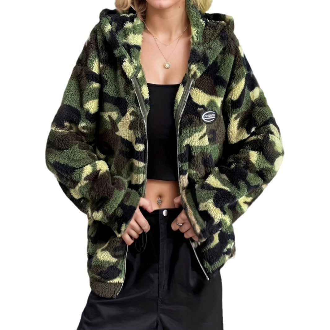 Veste Camouflage Élégance