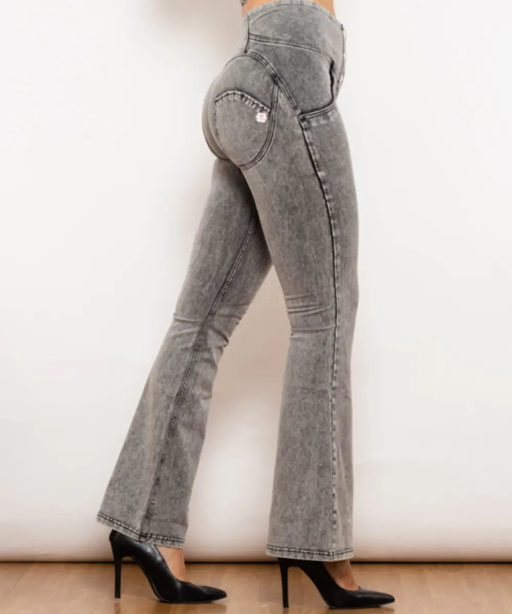 Jeggings Taille Haute Effet Lift - Cherry Fashion