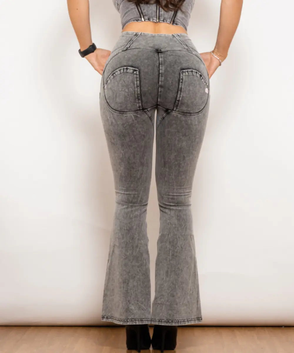 Jeggings Taille Haute Effet Lift - Cherry Fashion